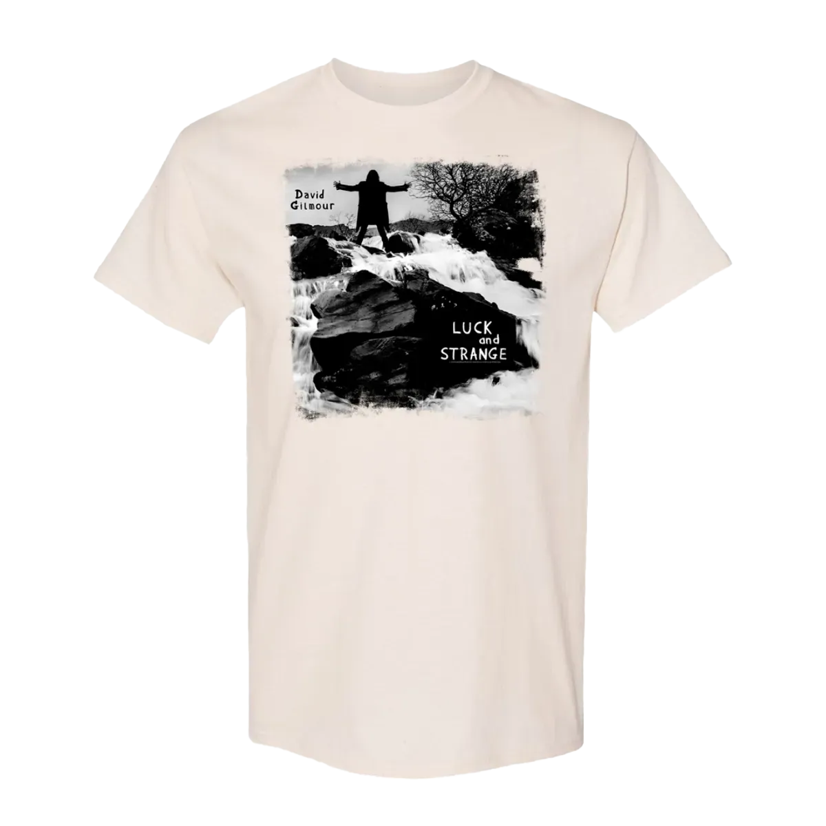 David Gilmour Luck and Strange Natural T-Shirt