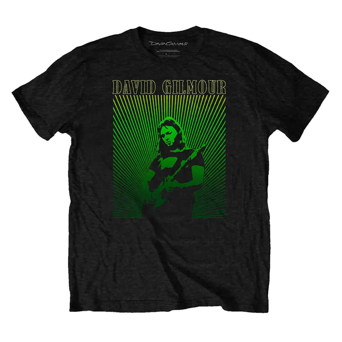 David Gilmour Rays Gradient Unisex T-Shirt