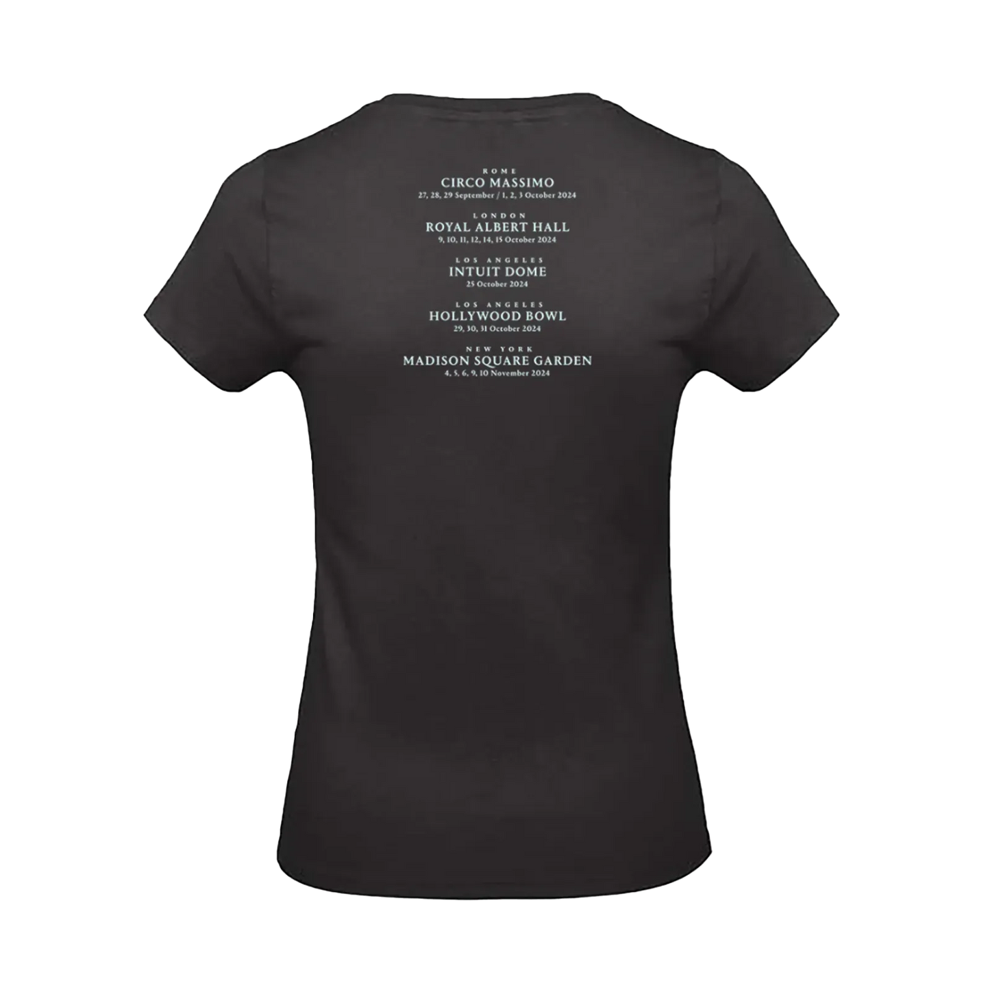 David Gilmour Rome Event Ladies T-Shirt
