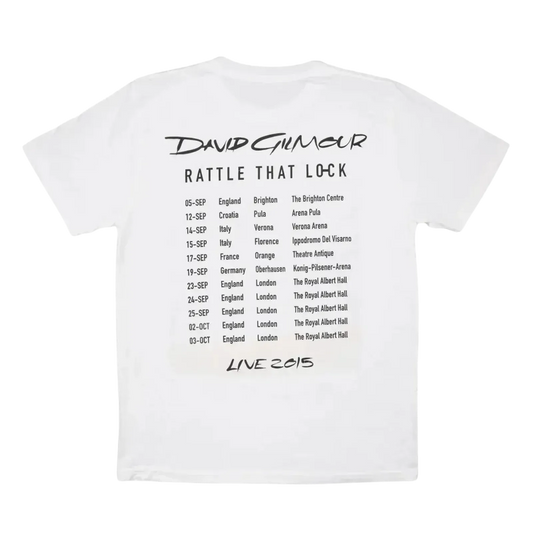 Rattle That Lock 2015 EU Tour T-Shirt