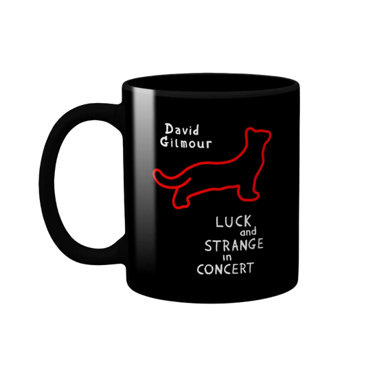 Red Lights Black Cat Mug