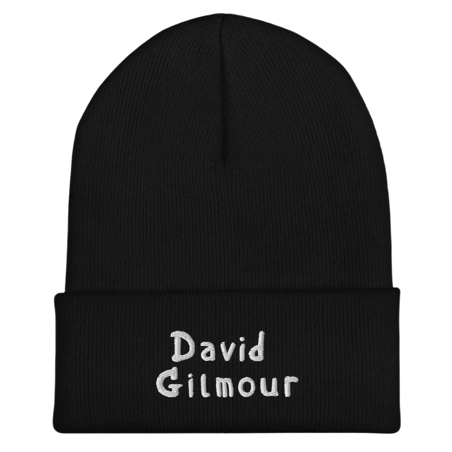 Black Cat Embroidered Beanie