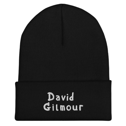 Black Cat Embroidered Beanie