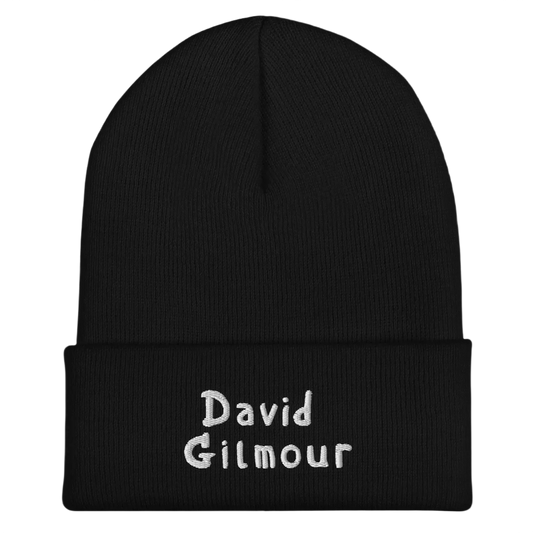 Black Cat Embroidered Beanie