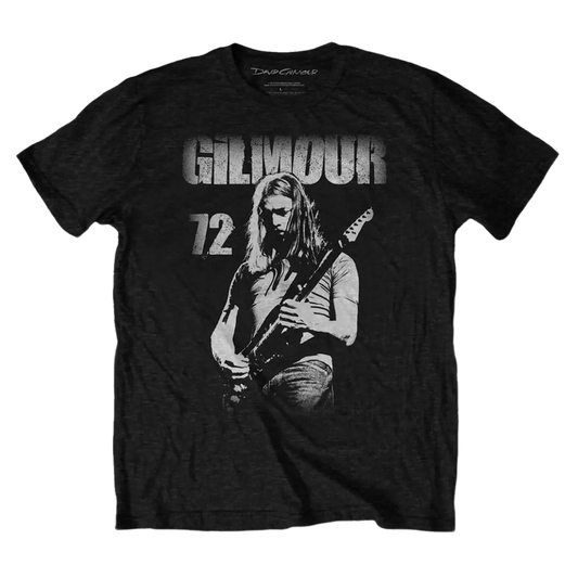 David Gilmour 72 Black T-Shirt