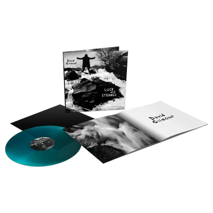 David Gilmour Luck And Strange Translucent Sea Blue Vinyl