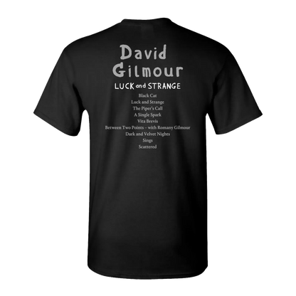 David Gilmour Luck and Strange Black T-Shirt