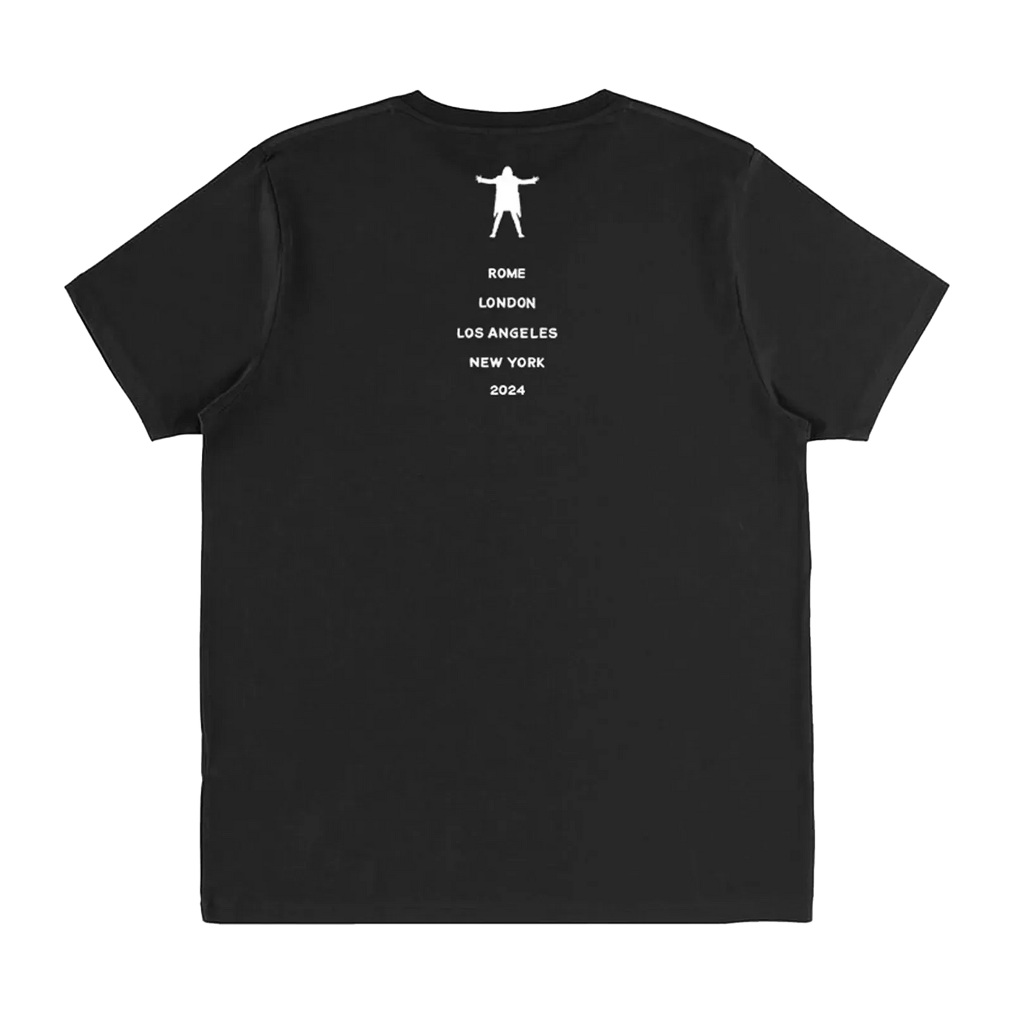 David Gilmour Portrait Black T-Shirt