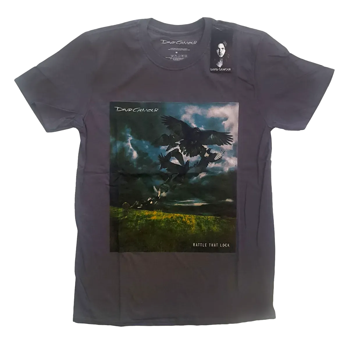 David Gilmour Rattle That Lock Charcoal T-Shirt