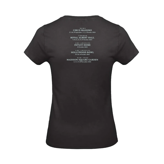 David Gilmour Rome Event Ladies T-Shirt