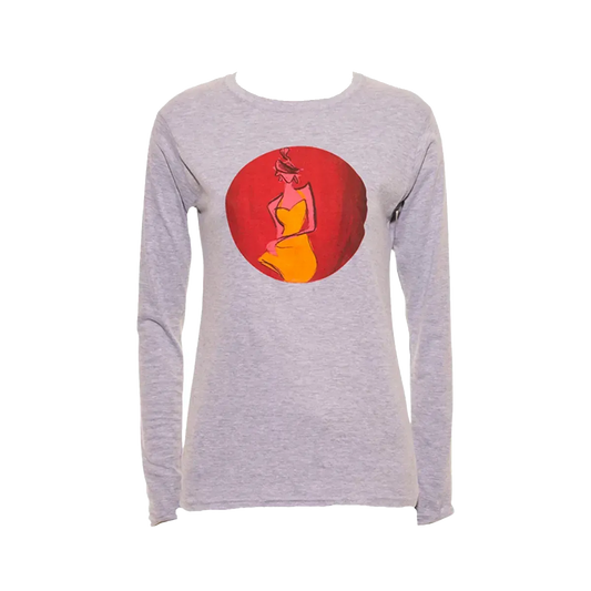 Ladies Cartoon RTL Long Sleeve T-Shirt