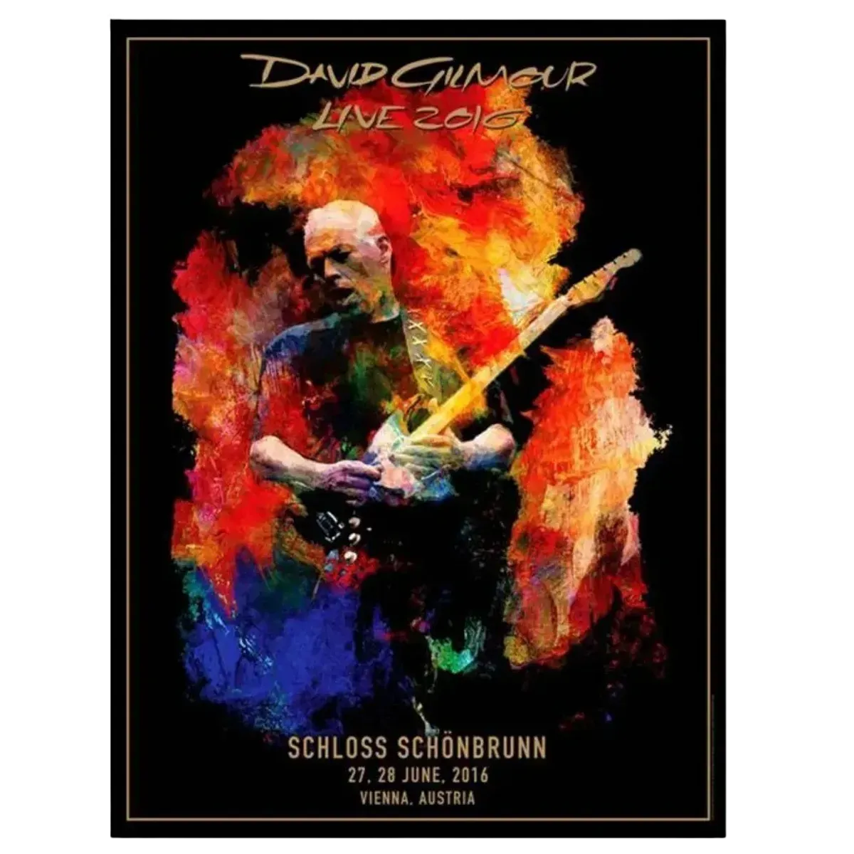 Live 2016 Vienna Austria Lithograph