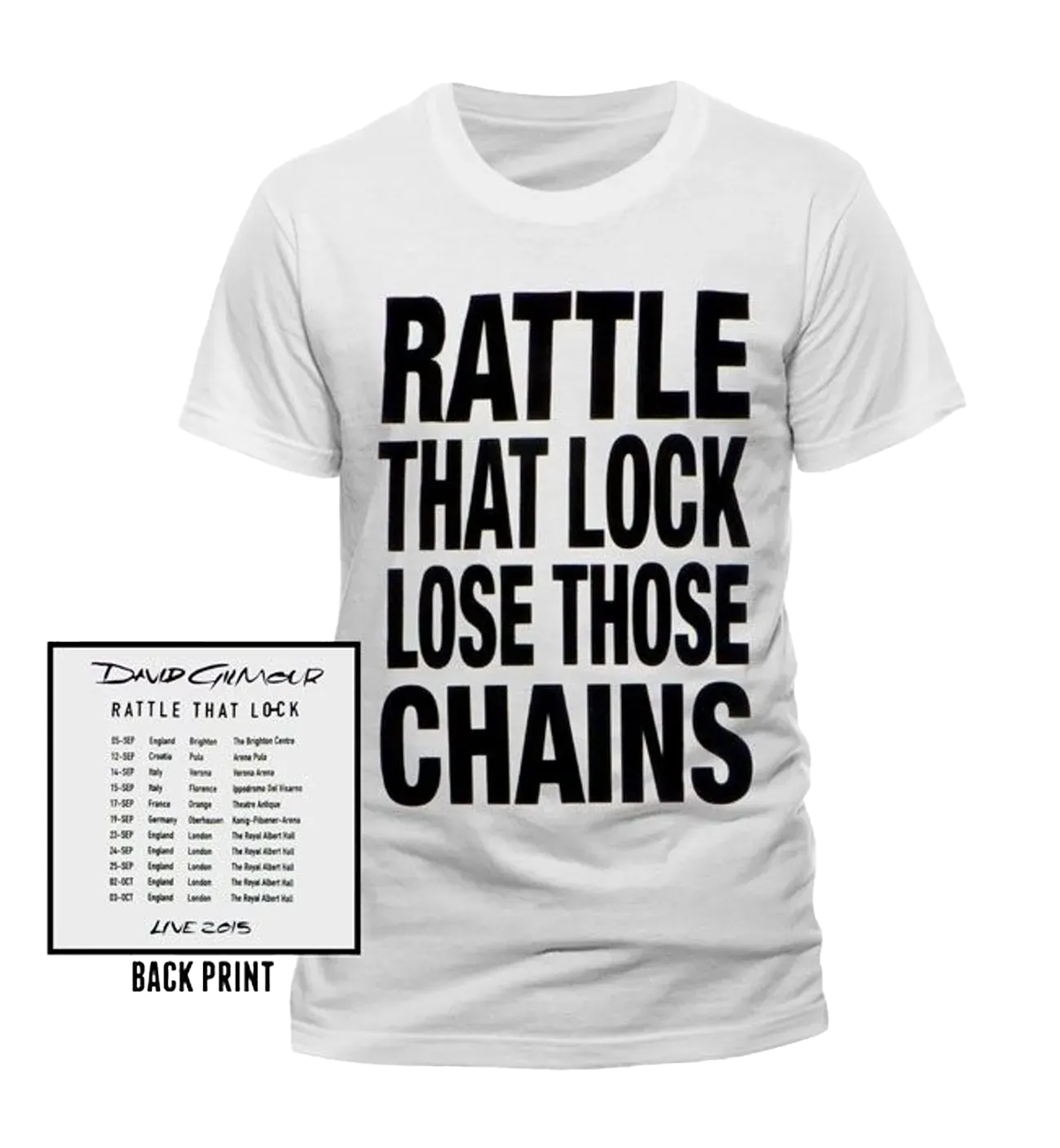 Lose Those Chains European Tour T-Shirt