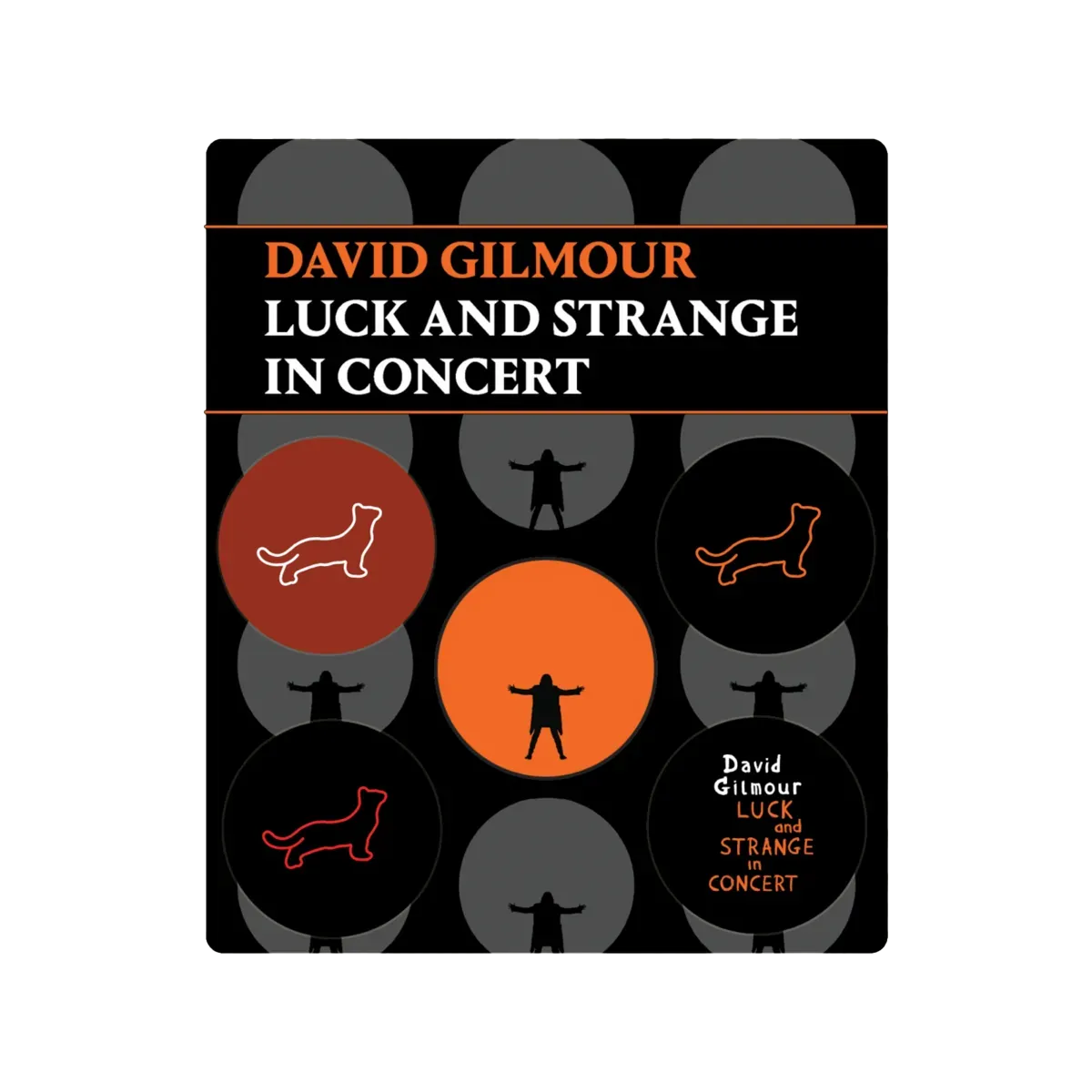 Luck and Strange in Concert Button Pack