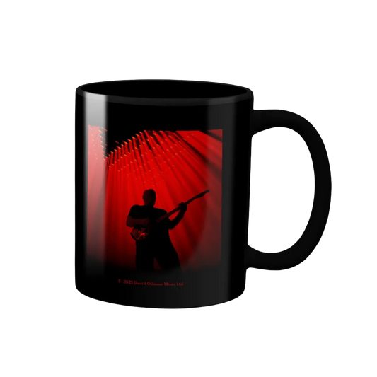 Red Lights Black Cat Mug