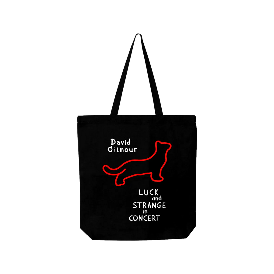 Red Lights Black Cat Tote Bag