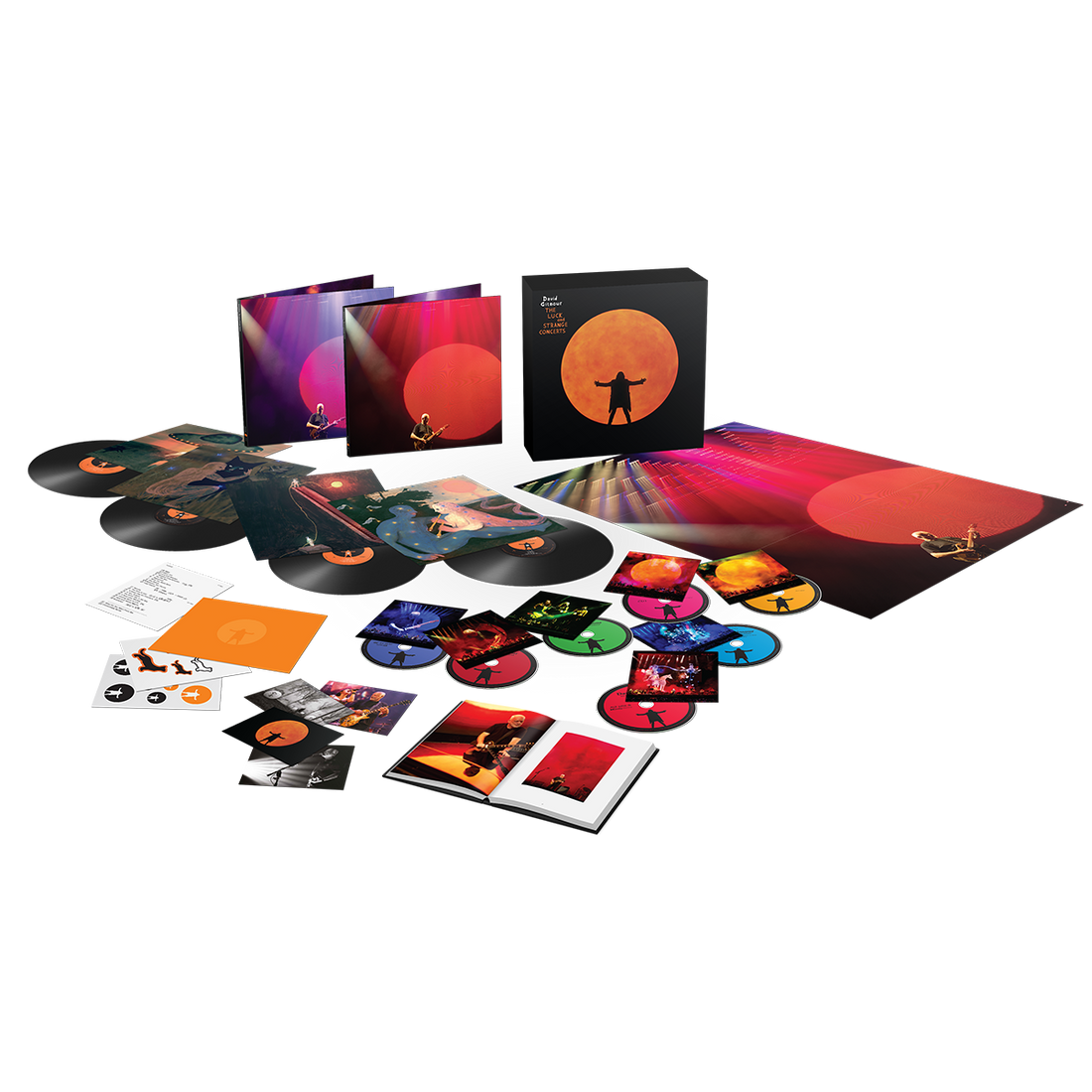 David Gilmour The Luck and Strange Concerts Deluxe Box Set