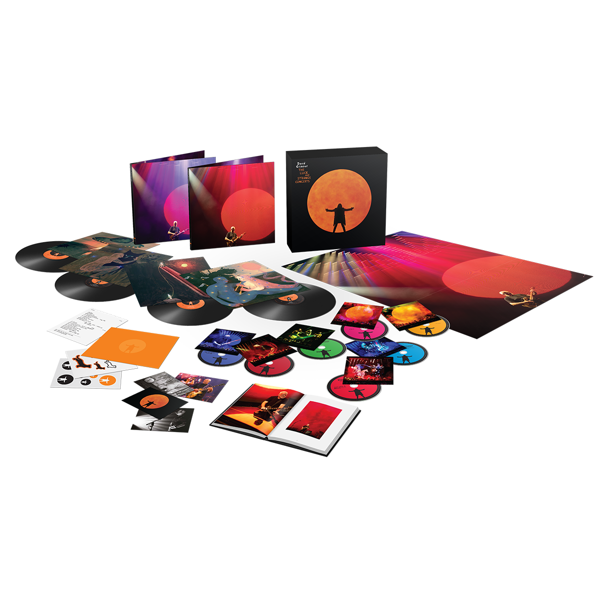 David Gilmour The Luck and Strange Concerts Deluxe Box Set